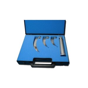 COFFRET LARYNGOSCOPE 3 LAMES